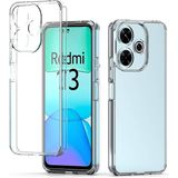 Pilanix Xiaomi Redmi 13 4g Kılıf Kamera Korumalı Şeffaf Süper Silikon