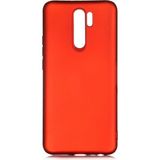 Pilanix Xiaomi Redmi 9 Kılıf Ultra İnce Mat Silikon Kırmızı