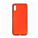 Pilanix Xiaomi Redmi 9A Kılıf Ultra İnce Mat Silikon Kırmızı