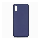 Pilanix Xiaomi Redmi 9A Kılıf Ultra İnce Mat Silikon Lacivert