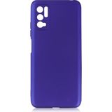 Pilanix Xiaomi Redmi Note 10 5G Kılıf Ultra İnce Mat Silikon Mavi
