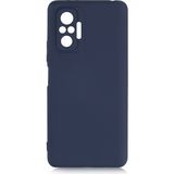 Pilanix Xiaomi Redmi Note 10 Pro Kılıf Kamera Korumalı İçi Süet Mara Lansman Silikon Lacivert