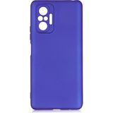 Pilanix Xiaomi Redmi Note 10 Pro Kılıf Ultra İnce Mat Silikon Mavi