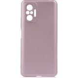 Pilanix Xiaomi Redmi Note 10 Pro Kılıf Ultra Ince Mat Silikon - Rose Gold