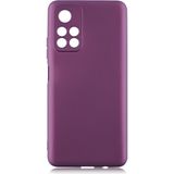 Pilanix Xiaomi Redmi Note 11 Kılıf Ultra Ince Mat Silikon - Bordo