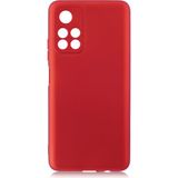 Pilanix Xiaomi Redmi Note 11 Kılıf Ultra Ince Mat Silikon - Kırmızı