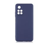 Pilanix Xiaomi Redmi Note 11 Kılıf Ultra Ince Mat Silikon - Lacivert