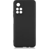 Pilanix Xiaomi Redmi Note 11 Kılıf Ultra Ince Mat Silikon - Siyah