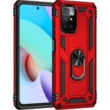 Pilanix Xiaomi Redmi Note 11 Kılıf Ultra Korumalı Yüzüklü Manyetik Vega Kapak Kırmızı