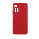 Pilanix Xiaomi Redmi Note 11 Pro Kılıf Ultra Ince Mat Silikon - Kırmızı