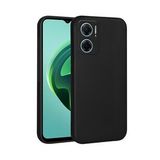 Pilanix Xiaomi Redmi Note 11E Kılıf Kamera Korumalı İnce Mat Silikon Siyah