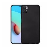 Pilanix Xiaomi Redmi Note 11S Kılıf İçi Süet Renkli Mara Lansman Silikon Siyah