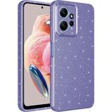 Pilanix Xiaomi Redmi Note 12 4g Kılıf Kamera Korumalı Simli Lux Koton Silikon - Mor