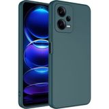 Pilanix Xiaomi Redmi Note 12 5g Kılıf Içi Süet Mara Lansman Silikon - Yeşil