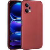 Pilanix Xiaomi Redmi Note 12 5g Kılıf Ultra Ince Kamera Korumalı Mat Silikon - Kırmızı