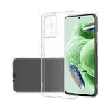 Pilanix Xiaomi Redmi Note 12 5G Kılıf Ultra İnce Kamera Korumalı Şeffaf Silikon