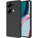 Pilanix Xiaomi Redmi Note 13 Pro 4g Kılıf Kamera Korumalı Içi Süet Renkli Lansman Silikon - Siyah
