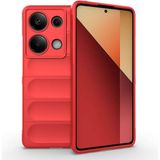 Pilanix Xiaomi Redmi Note 13 Pro 4g Kılıf Oyuklu Kamera Korumalu Lux Etnik Silikon - Kırmızı