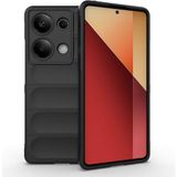 Pilanix Xiaomi Redmi Note 13 Pro 4g Kılıf Oyuklu Kamera Korumalu Lux Etnik Silikon - Siyah