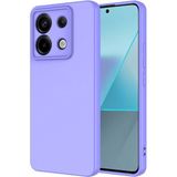Pilanix Xiaomi Redmi Note 13 Pro 5g Kılıf Kamera Korumalı Renkli Içi Süet Lansman Silikon - Mor