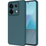 Pilanix Xiaomi Redmi Note 13 Pro 5g Kılıf Kamera Korumalı Renkli Içi Süet Lansman Silikon - Yeşil