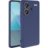 Pilanix Xiaomi Redmi Note 13 Pro Plus 5g Kılıf Kamera Korumalı Renkli Içi Süet Lansman Silikon - Lacivert