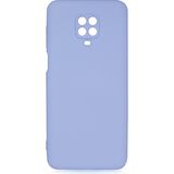 Pilanix Xiaomi Redmi Note 9 Pro Kılıf Kamera Korumalı İçi Süet Mara Lansman Silikon Mor