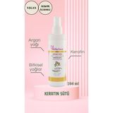 Pilates Annesi Isıya Dayanıklı Saç Bakım Spreyi 200 ml – Argan Yağı ve Keratin Sütü ile Yıpranmış Saçları Onarıcı ve Besleyici