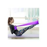 Pilates Bandı, 120X15 Cm, Mor Renk, Egzersiz İçin