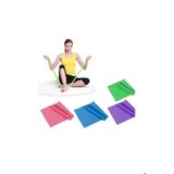 Pilates Bandı Egzersiz Lastiği Yoga Bandı Sırt Kalça Bacaklar Kolları Çalıştırma Spor Bandı