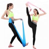 Pilates Bandı Jimnastik Plates Lastiği 120x15 Cm Egzersiz Aerobik Bant 1 Adet Mavi