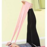 Pilates Bandı Jimnastik Plates Lastiği 90x15 Cm Egzersiz Aerobik Bant 1 Adet Pembe