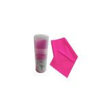 Pilates Bandı Orta Sert 140 x 15 cm Egzersiz Direnç Lastiği Pembe