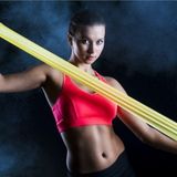 Pilates Bandı Plates Bantı Egzersiz Lastiği Yoga Bandı