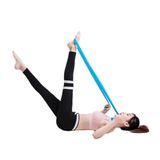 Pilates Bandı Plates Egzersiz Direnç Lastiği Mavi