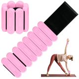 Pilates Bilek ve Ayak Bileği Ağırlıkları Kadınlar için 1 Çift (1 lbs/2lb/4 lb) Antrenman Yoğunluğunu Artırmak için Ayarlanabilir Bilek Ağırlıkları, Yürüyüş için Giyilebilir Güçlü Kol ve Bacak