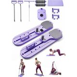 Pilates Board - Taşınabilir Pilates Reformer Aleti - Çok Fonksiyonlu Ev Tipi Pilates Ekipmanı