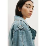 Pilea Denim Mini Trenç Ceket
