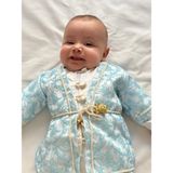 Pileki Baby Yenidoğan 0 6 Ay Mevlüt Sünnet Takımı Mevlütlük Sünnetlik Şehzade Takımı Bebek Hediyelik - 0 - 6 Ay - Mavi - Gümüş
