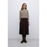 Pileli Midi Boy Etek Kahve K2625004_005 - 36