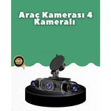 Pileli Store 1080P 4 Kanallı Araç Kamerası Gps + Wifi + G Sensör Destekli
