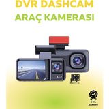 Pileli Store 1080P Ön, 720P Arka ve Iç Kamera ile %100 Kapsama – Gece Görüşlü Araç Kamerası