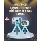 Pileli Store 2 Inç Ekranlı Çocuk Kamerası – Çizgi Film Efektli ve Müzik Çalar Özellikli
