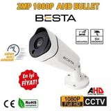 Pileli Store 2mp Ahd 1080P Metal Kasa Güvenlik Kamerası KD-9322