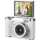 Pileli Store 4K Dijital Retro Video Kamera 48MP 18X Zoom Flaşlı (32GB) Kart Dijital Vlog Fotoğraf Makinesi Türkçe