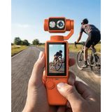 Pileli Store 4K Video Çekim Özellikli Gimbal Kamera 180 Derece Dönebilen Lens Stabil Çekim