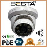 Pileli Store 5 Mp Ip Poe Dahili Mikrofonlu Dome Güvenlik Kamerası KD-5250