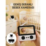 Pileli Store 720P Hd Gece Görüşlü Kablosuz Bebek Kamerası Iki Yönlü Sesli Yeni Nesil