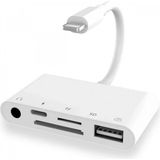 Pileli Store Ally 5in1 Iphone-Ipad Lightning To Audio USB Kamera Okuyucu