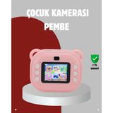 Pileli Store Anında Baskı Özellikli Çocuk Kamerası – 24MP Hd Çift Lens 32GB Hafıza ve Oyun Modu